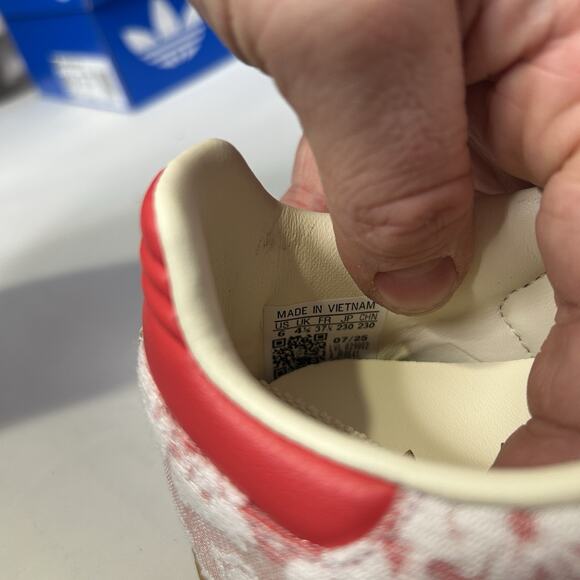 Adidas Samba OG X Liberty London - “Better Scarlet” JR8841 - Picture 6 of 6